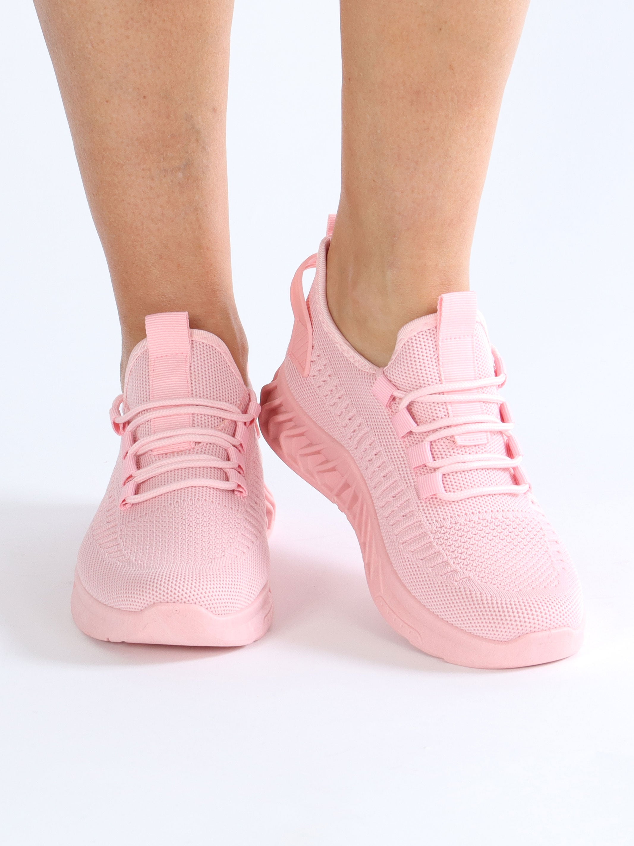 Dinah - Lette sokkesneakers med gummisål